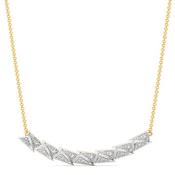 Grey Scale Diamond Necklaces