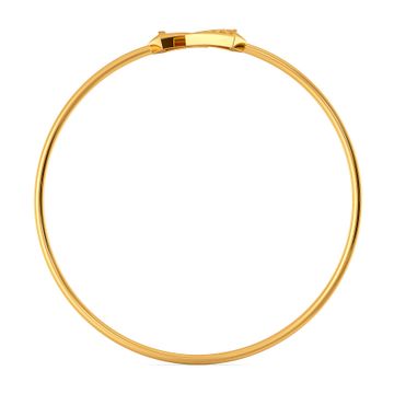 Tweed Twills Gold Bangles