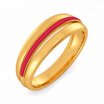 Play it Preppy Gold Rings