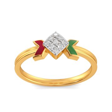 Happy Go Preppy Diamond Rings