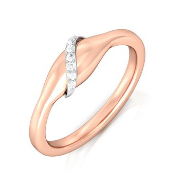 Pink pout Diamond Rings