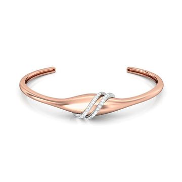 Pink pout Diamond Bangles