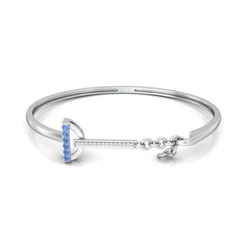 Blue lagoon Diamond Bangles