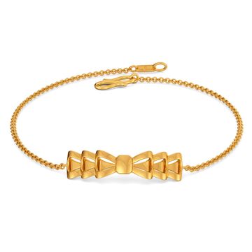 Bows Untangled Gold Bracelets