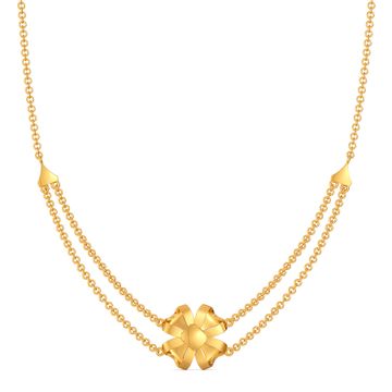 Bows Untangled Gold Necklaces