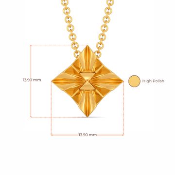 Bow Bolshie Gold Pendants