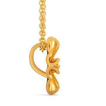 Bow Bolshie Gold Pendants
