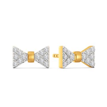 The Bow Bash Diamond Earrings