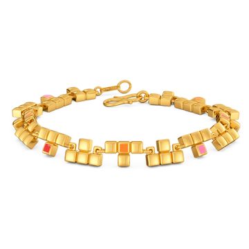 Abstract Vibes Gold Bracelets