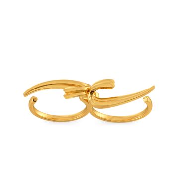 Twirl Tale Gold Rings