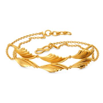 Pleats on Fleek Gold Bracelets