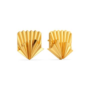 Fold Fabulous Gold Earrings