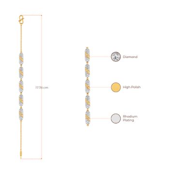 Fit for Leisure Diamond Bracelets