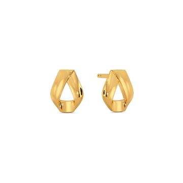 Enwraped Gold Earrings