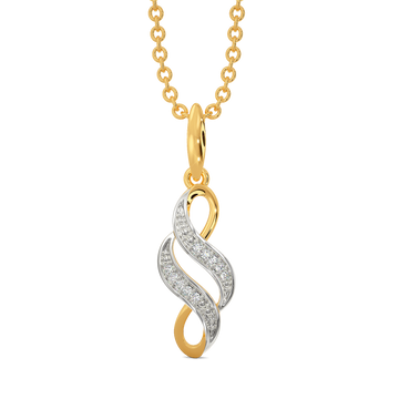 Wrap Whisper Diamond Pendants