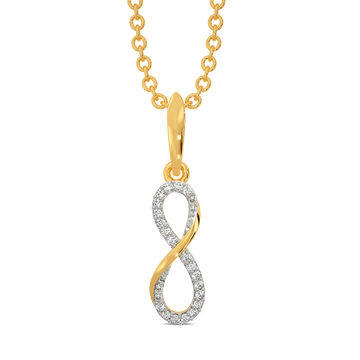 Touch of Wrap Diamond Pendants