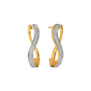 Wrapped in Wonder Diamond Earrings