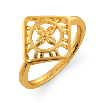 Moonthread Magic Gold Rings