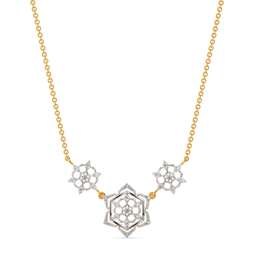 Dreamy Little Knots Diamond Necklaces