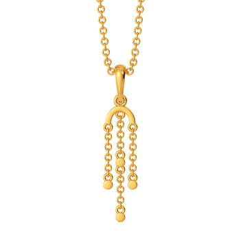 Mini Sparks Gold Pendants