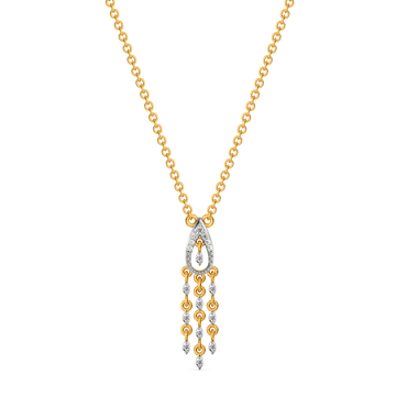 Dazzle in Fringe Diamond Necklaces