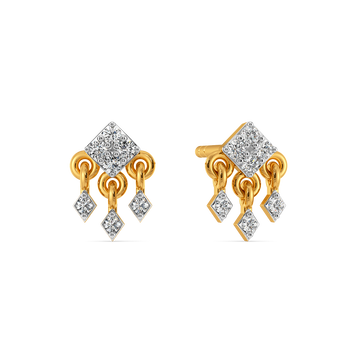 Fringe Flicker Diamond Earrings