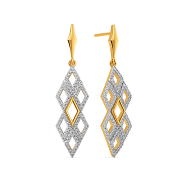 Summertime Knits Diamond Earrings