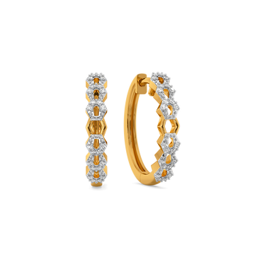 Summertime Knits Diamond Earrings