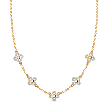 Summertime Knits Diamond Necklaces