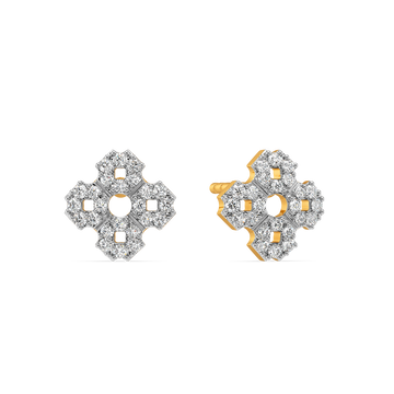 Summertime Knits Diamond Earrings