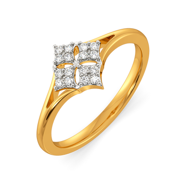 Summertime Melody Diamond Rings