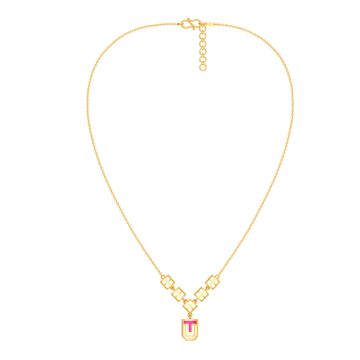 Pink Punch Gold Necklaces