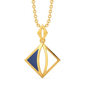 B Positive Gold Pendants