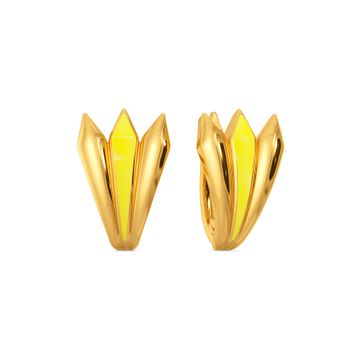 Boldly Marigold Gold Earrings