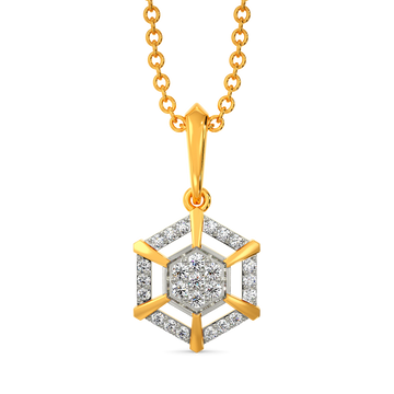 Regal Charm Diamond Pendants