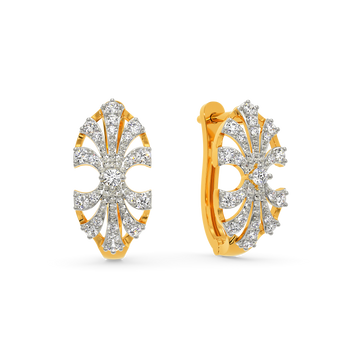 Touch of Royalty Diamond Earrings