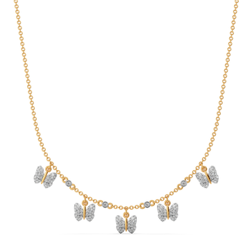 Drawn to Nostalgia Diamond Necklaces