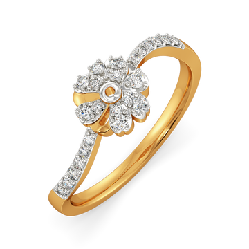 Vintage Garden Party Diamond Rings