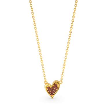 Red Romance Gemstone Necklaces