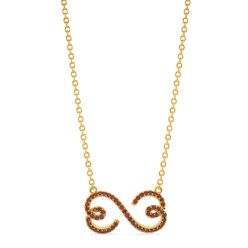 Flaming Passion Gemstone Necklaces
