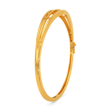 Moment of Peak Gold Bangles