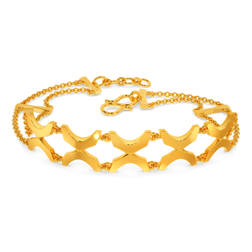 All About the Boldness Gold Bracelets