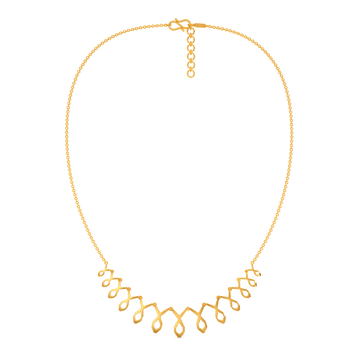 Perfectly Poised Gold Necklaces