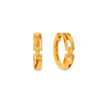 Glam Mood Gold Earrings