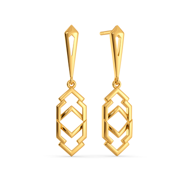 Timeless Femininity Gold Earrings