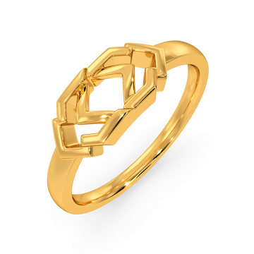 Timeless Femininity Gold Rings