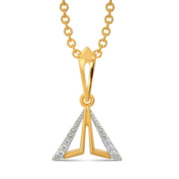Polished yet Rebellious Diamond Pendants