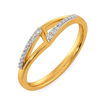 Perfectly Poised Diamond Rings