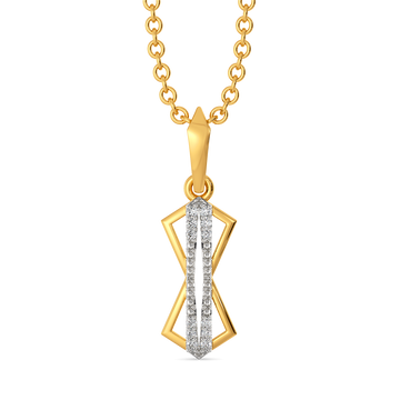 Perfectly Poised Diamond Pendants