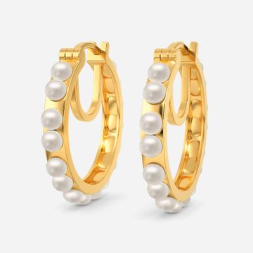 Prim Pearls Gemstone Earrings